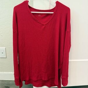 American Eagle Outfitters Red Sweatshirt